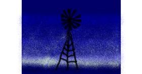 Drawing of Windmill by Anonymous