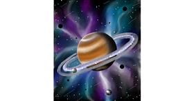 Drawing of Saturn by Sooyah 🍒