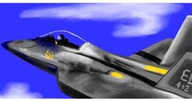 Drawing of Airplane by Temüjin