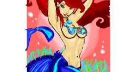 Drawing of Mermaid by Mercy