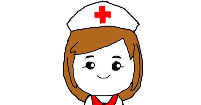 Drawing of Nurse by Unknown