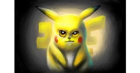 Pikachu-Zeichnung von Smoothie89