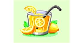Drawing of Lemon by Vulpix
