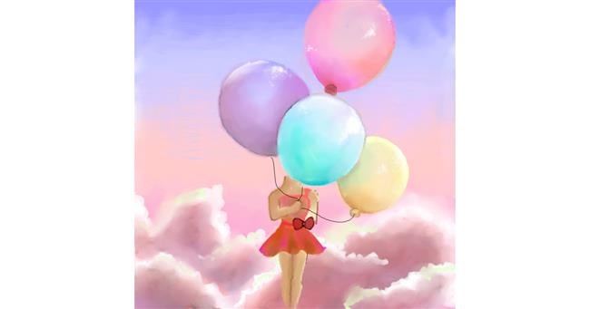 Drawing of Balloon by 💝Alena💕