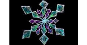 Schneeflocke-Zeichnung von Betula