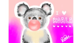 Drawing of Koala by Viki 🥑🦋
