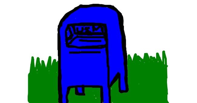 Drawing of Mailbox by Anonymous