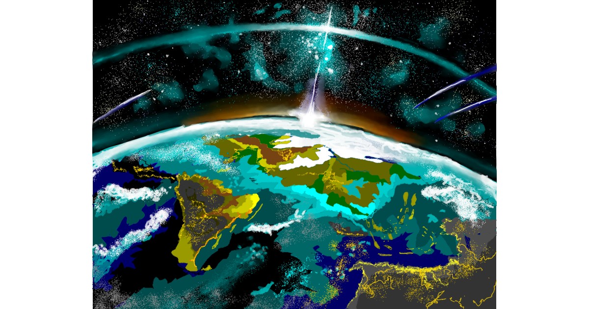 Earth Drawing - Gallery and How to Draw Videos!