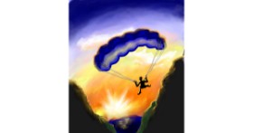Drawing of Parachute by Lovecatx🏴󠁧󠁢󠁳󠁣󠁴󠁿