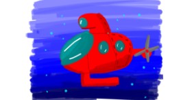 Drawing of Submarine by Data