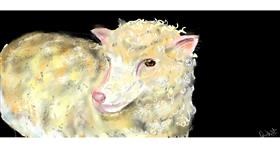 Drawing of Sheep by Una persona