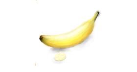 Drawing of Banana by 🌌Mom💕E🌌
