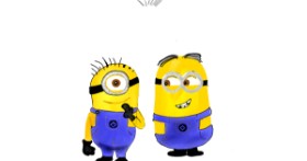 Drawing of Minion by Lou