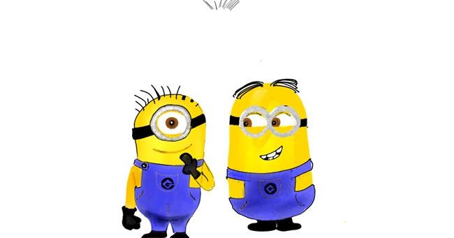Drawing of Minion by Lou