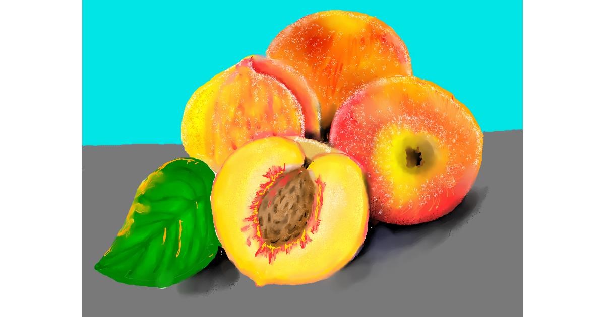 Drawing of Peach by SAM AKA MARGARET 🙄