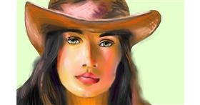 Drawing of Cowboy by DrawSomething