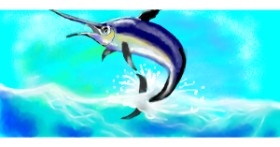 Drawing of Swordfish by justme❤️