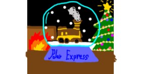 Drawing of Snow globe by StarArtist1309