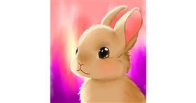 Drawing of Bunny by Lyv