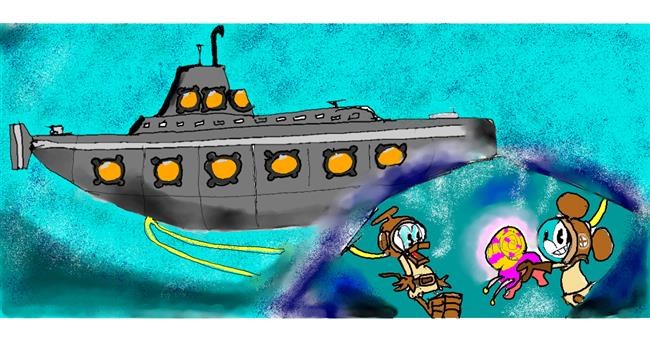 U-Boot-Zeichnung von Kim