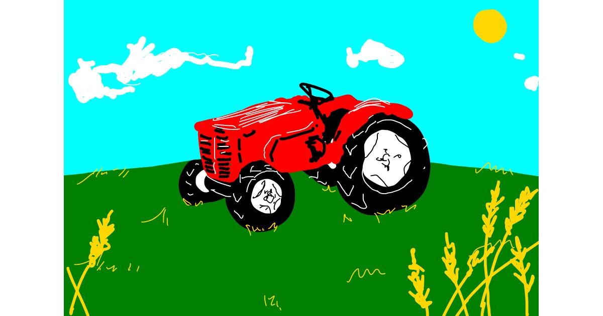 Drawing of Tractor by уυαкѕυ