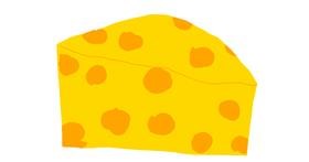Drawing of Cheese by Crimson Ecstasy