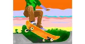 Skejtbord - autor: Ēgeria