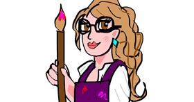 Lehrer-Zeichnung von The Art Teacher