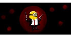 Drawing of Minion by Chaching