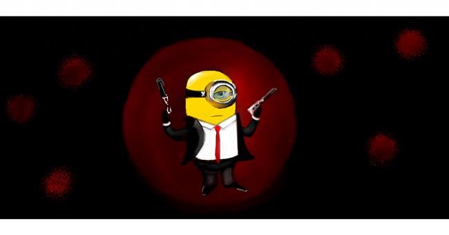 Drawing of Minion by Chaching