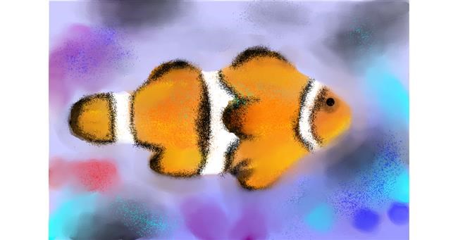 Drawing of Clownfish by Nero