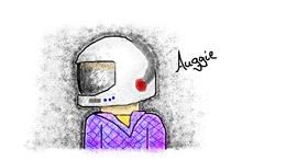 Drawing of Helmet by coconut