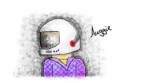 Drawing of Helmet by coconut