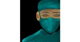 Drawing of Nurse by Philip