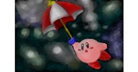 Drawing of Umbrella by VinnievanG