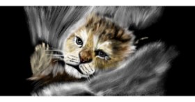 Drawing of Simba (Lion King) by Çhåching