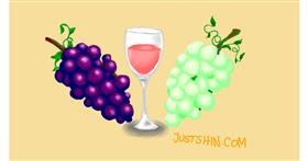 Drawing of Grapes by JustShin