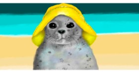 Drawing of Seal by Sara