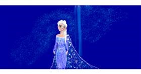 Elsa (Disney)-Zeichnung von Chaching