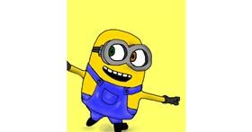 Drawing of Minion by Gaby