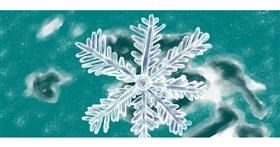 Schneeflocke-Zeichnung von YIXI