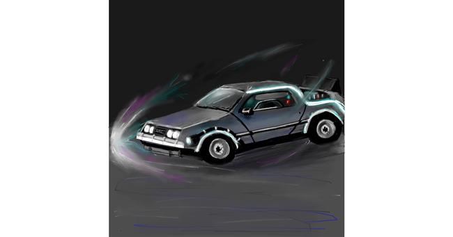 Drawing of Car by Andromeda