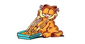 Drawing of Garfield by shiNIN