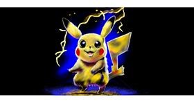 Pikachu-Zeichnung von Chaching