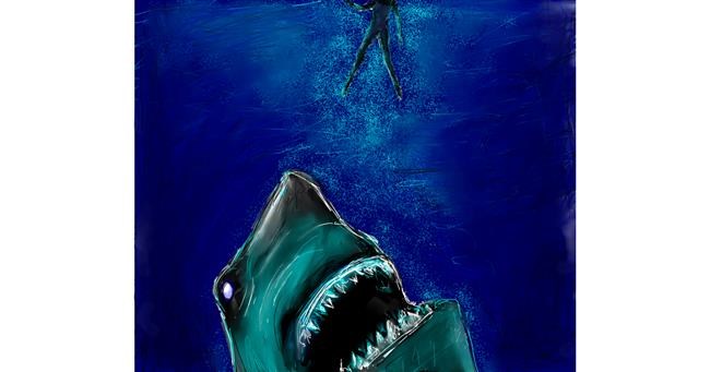 Drawing of Shark by Labyrinth