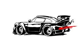 Drawing of Car by DJjessZ