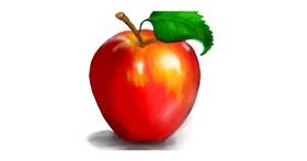 Drawing of Apple by justme❤️