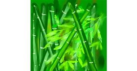 Drawing of Bamboo by Eclat de Lune