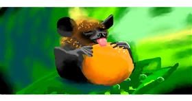 Drawing of Bat by Maya