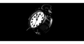 Drawing of Alarm clock by Annie